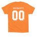 Creamsicle, a Burnt Orange Premium Cotton Tee (back-view)