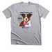 Adopt A Shelter Pet, a Athletic Heather Premium Unisex Tee