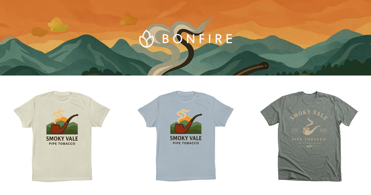 Smoky Vale Pipe Tobacco Merch Store | Official Merchandise | Bonfire