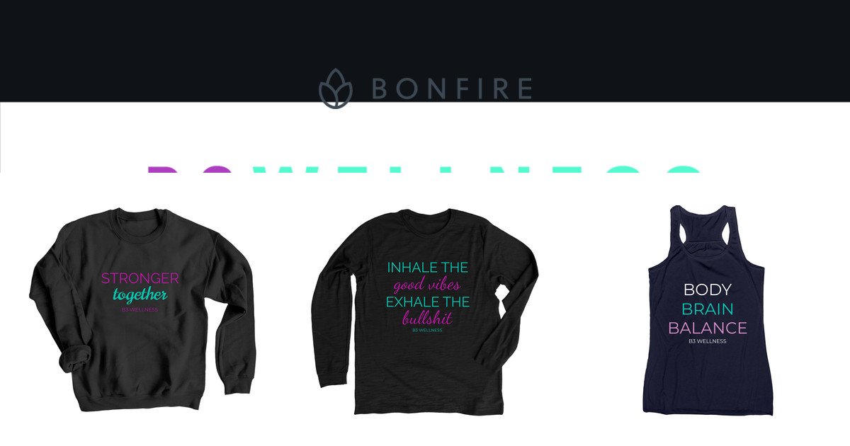 bonfire custom apparel
