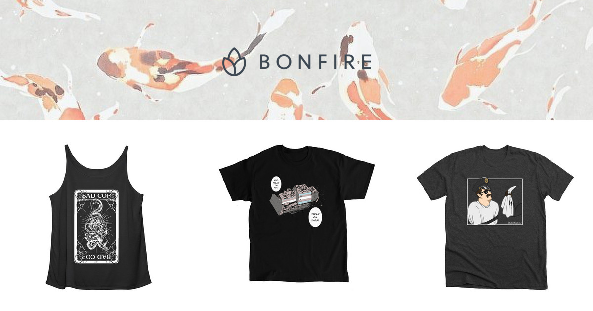bonfire make merch